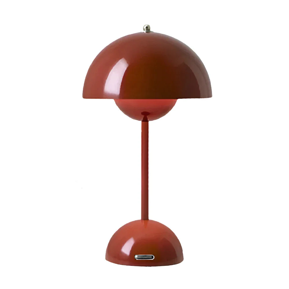 Rechargeable Mushroom Table Lamp | Modern LED Design with Dimmable Feature 5