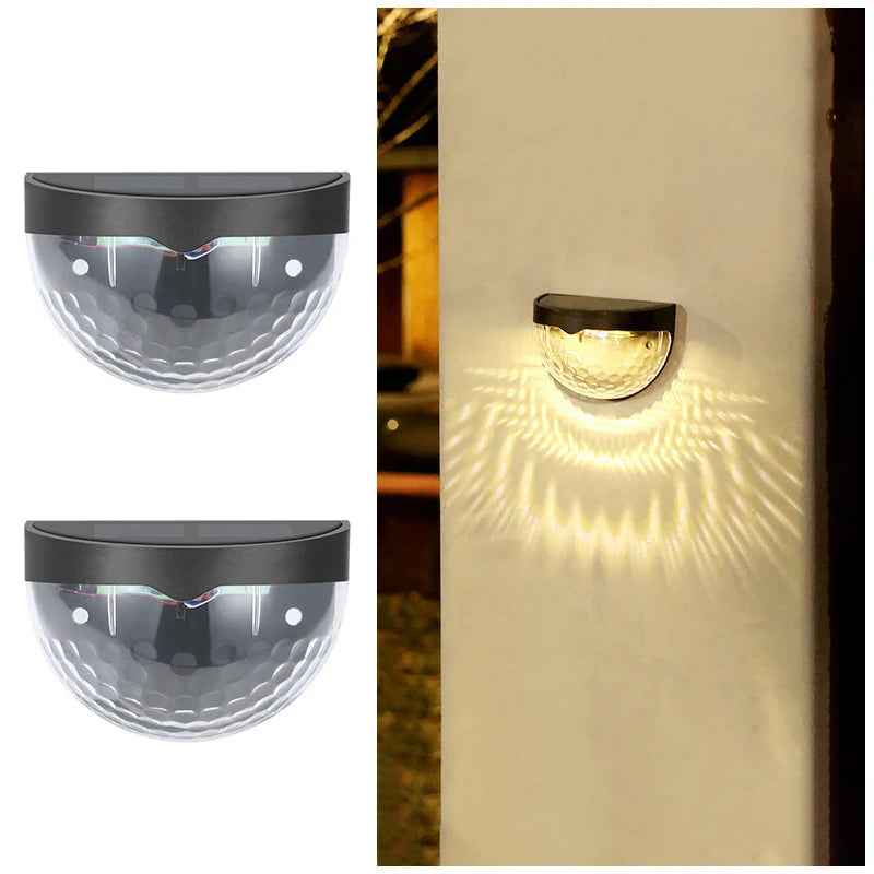 Solar Wall Lights | Waterproof LED Outdoor Lighting for Gardens and Driveways 6