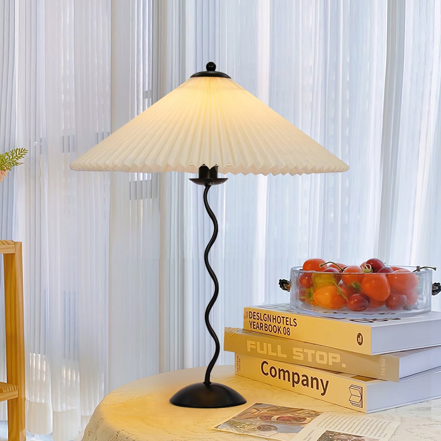 Squiggle Table Lamp | Unique Curvy Design for Modern Interiors 3