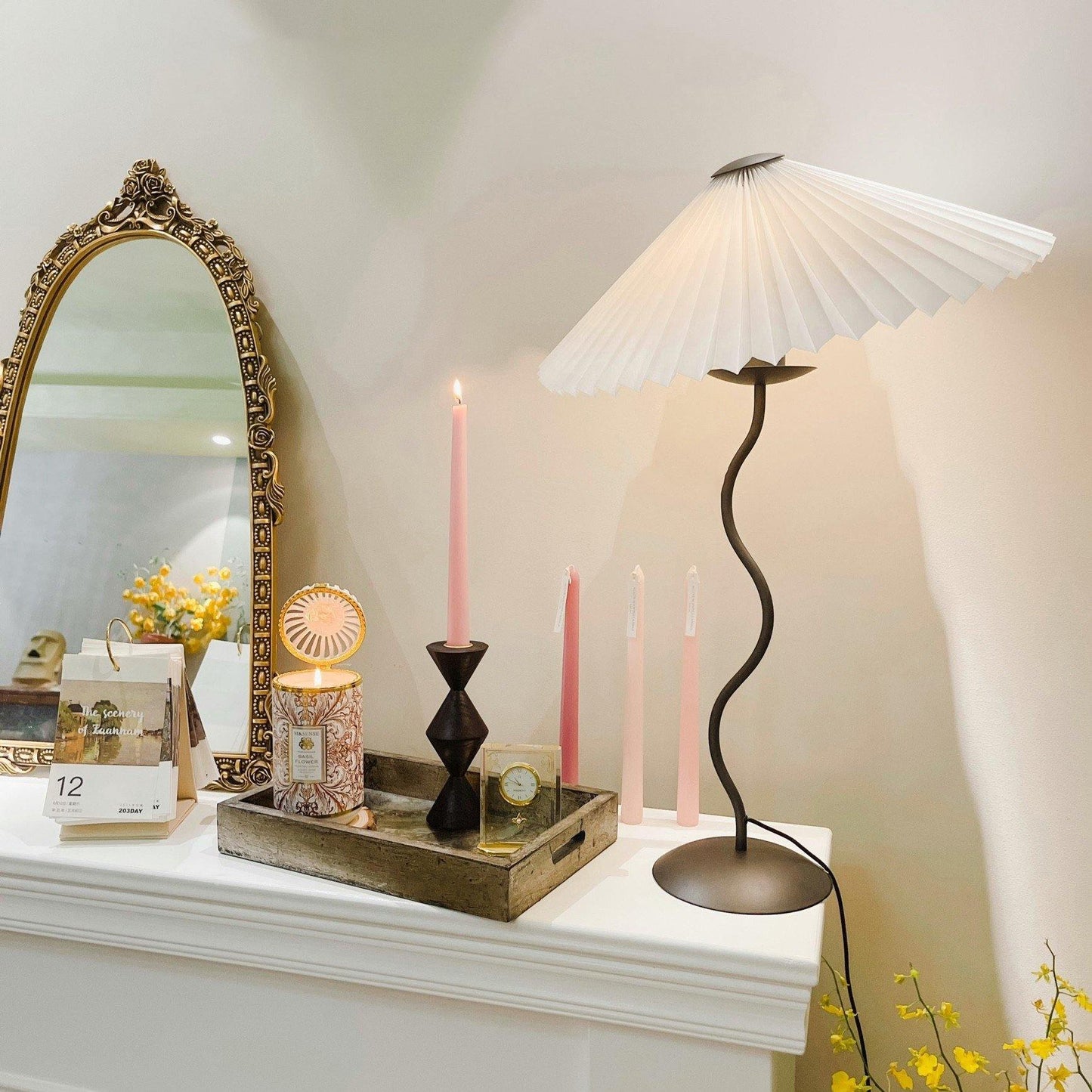Squiggle Table Lamp | Unique Curvy Design for Modern Interiors 5