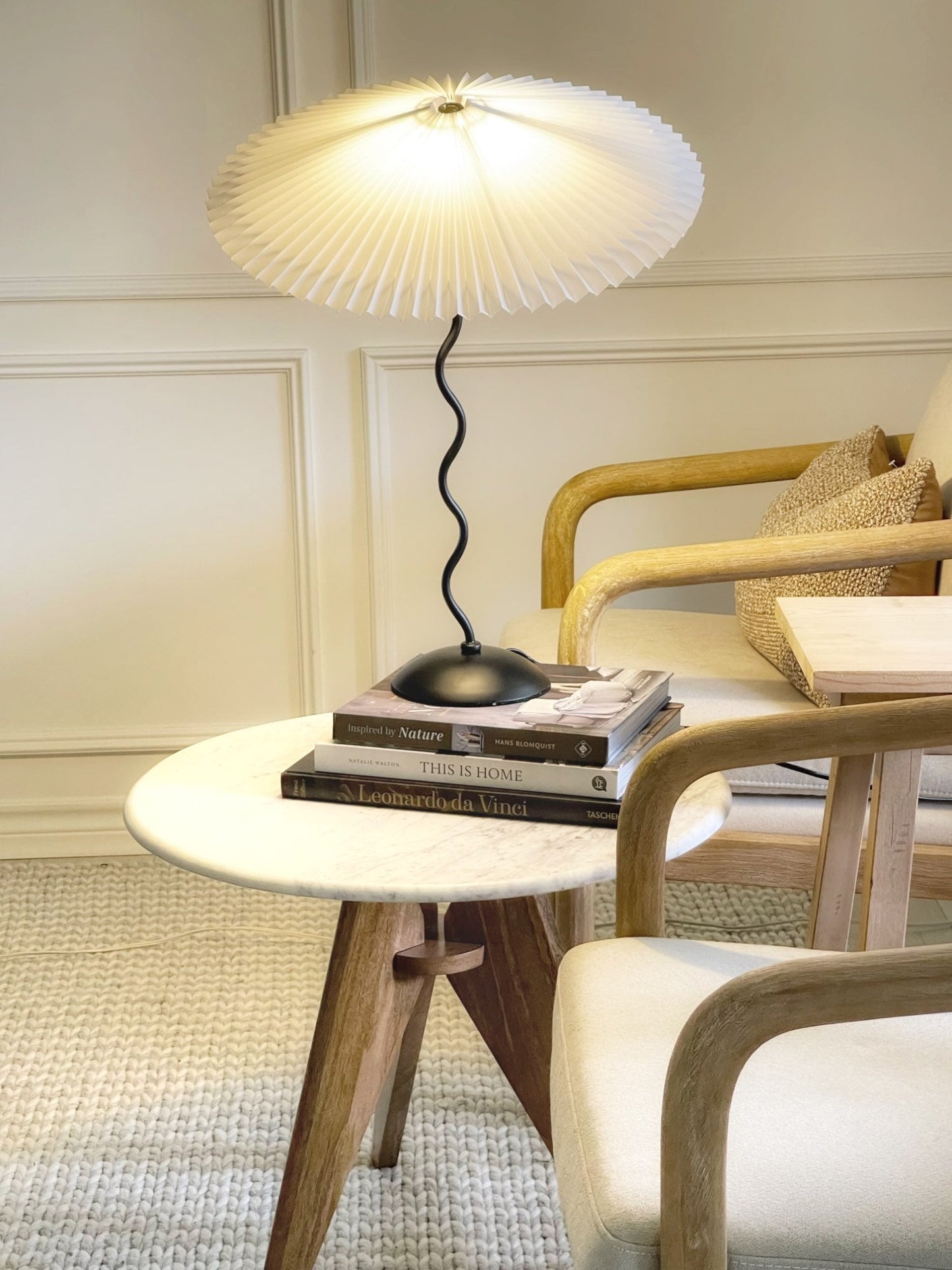 Squiggle Table Lamp | Unique Curvy Design for Modern Interiors 7