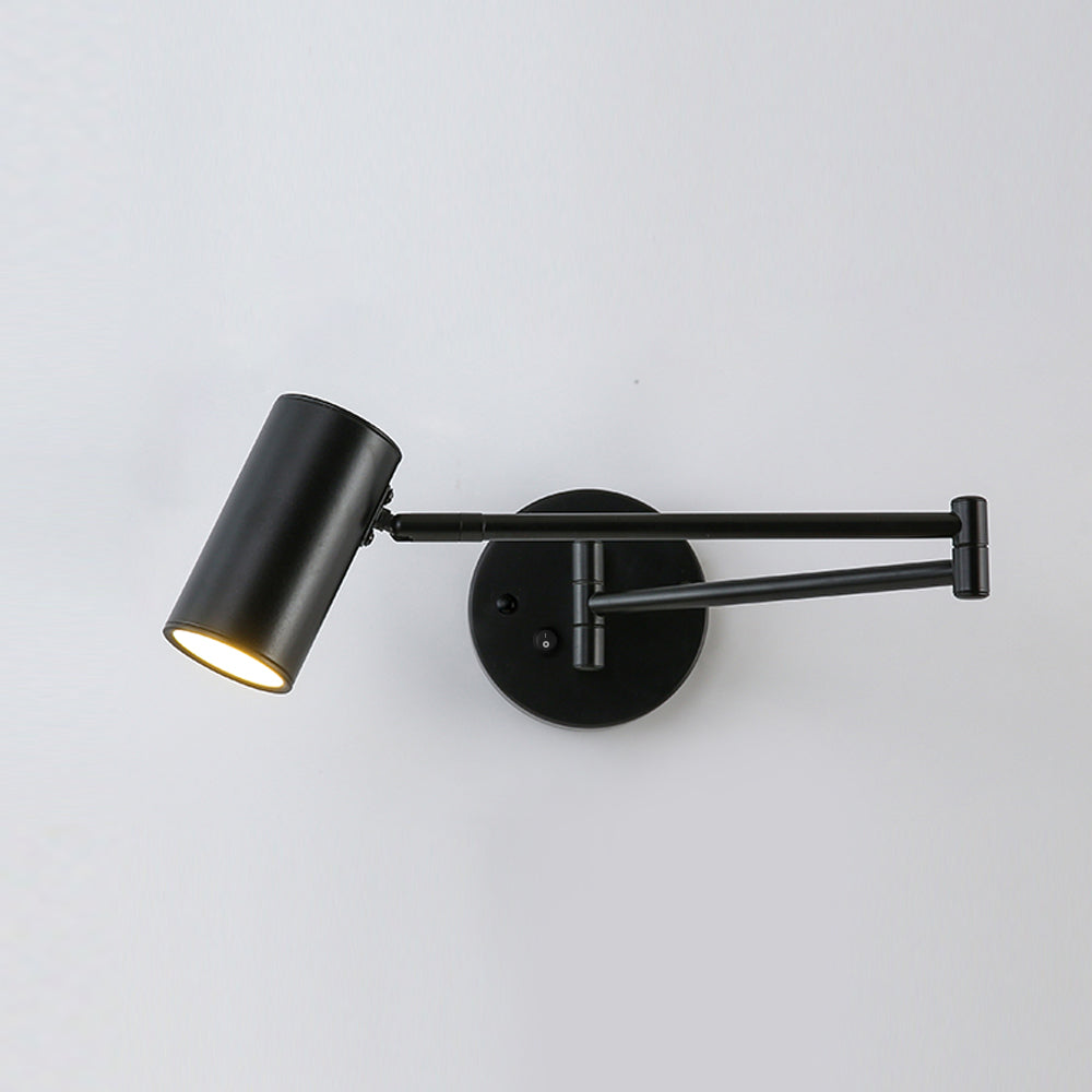 Adjustable Swing Arm Wall Sconce | Modern Iron Lighting Fixture 11