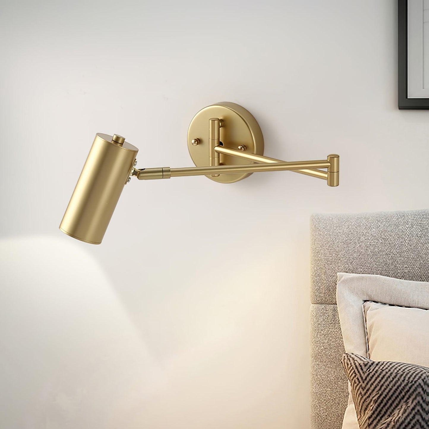 Adjustable Swing Arm Wall Sconce | Modern Iron Lighting Fixture 3