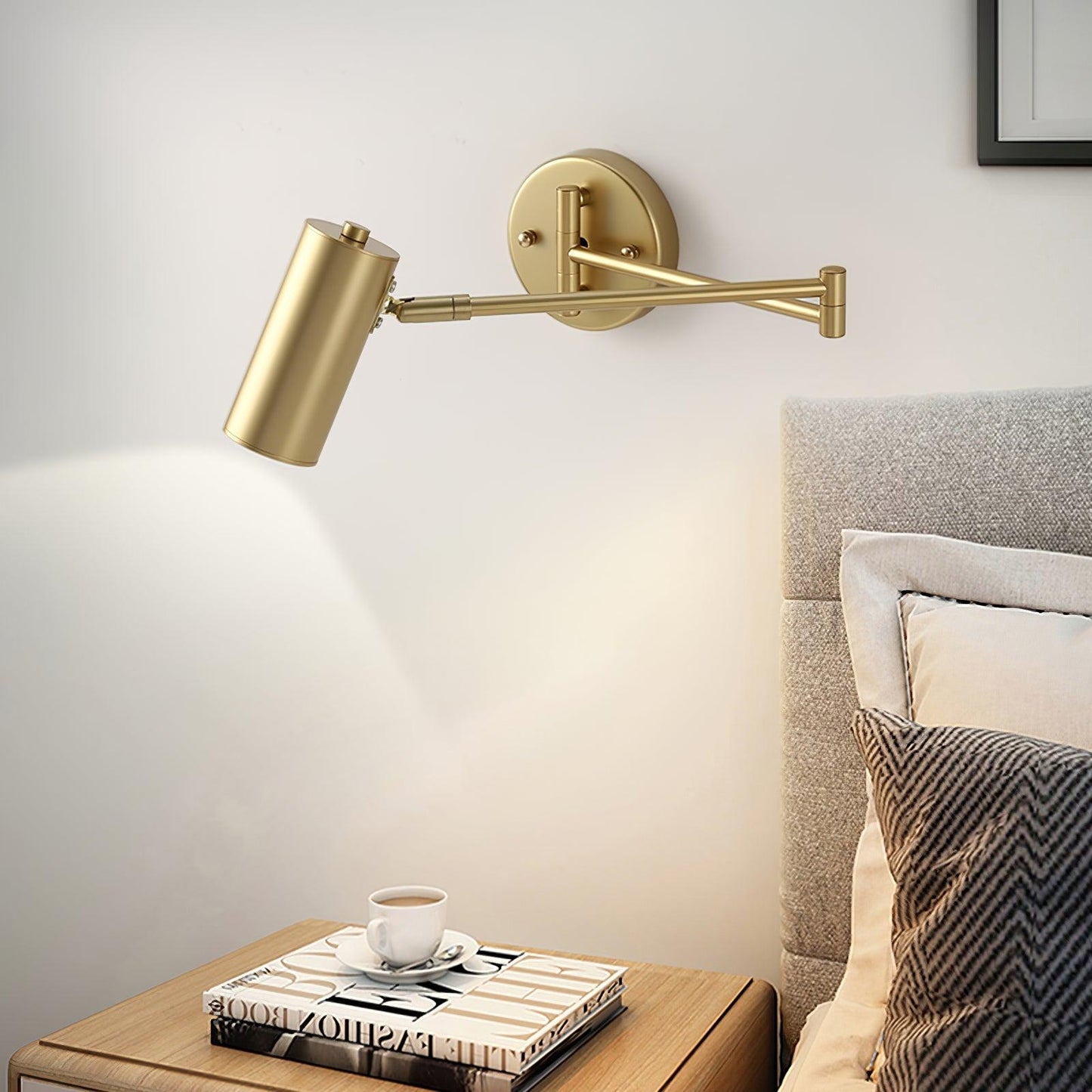 Adjustable Swing Arm Wall Sconce | Modern Iron Lighting Fixture 5