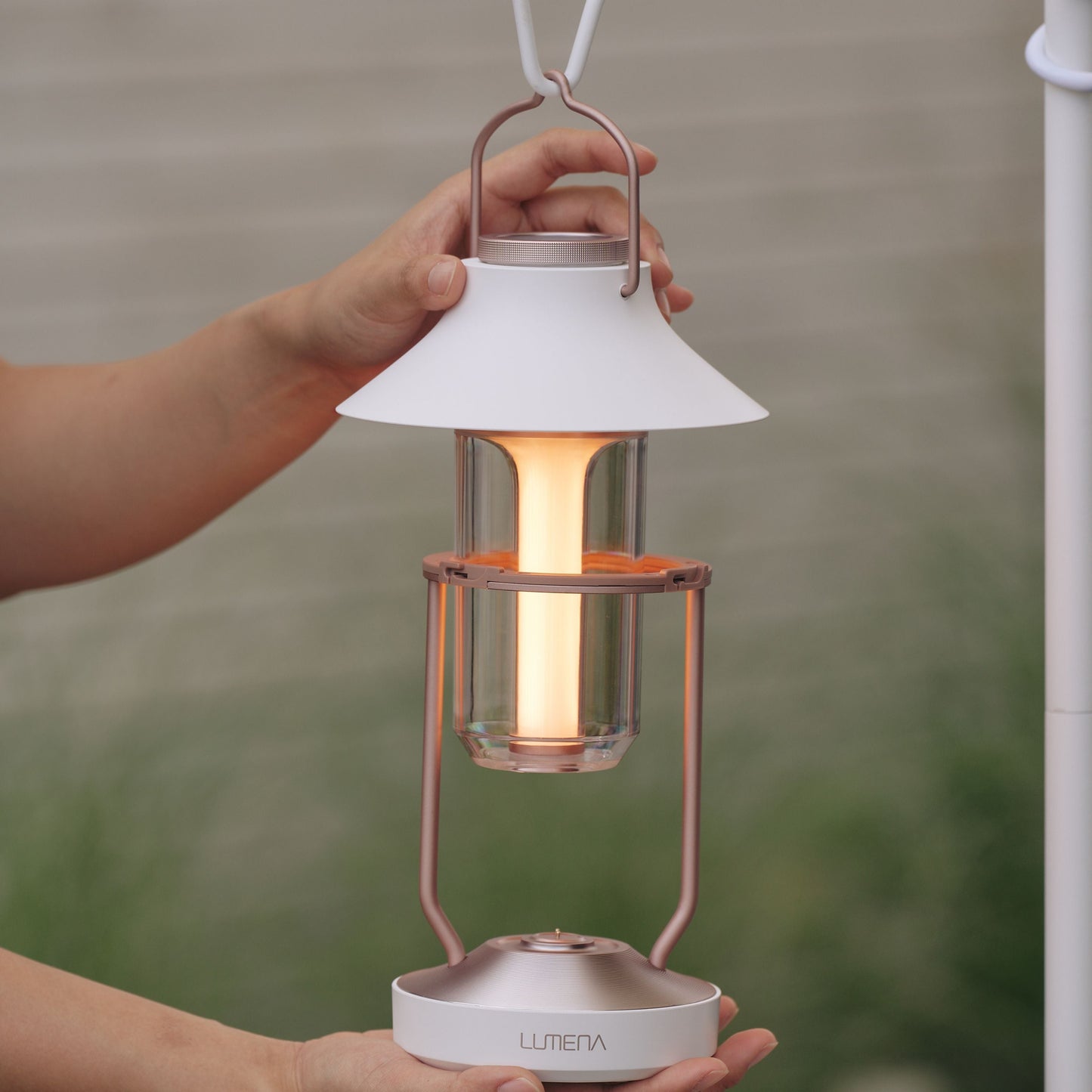 Cordless Rechargeable Lantern | Adjustable Brightness with USB-C Charging 6