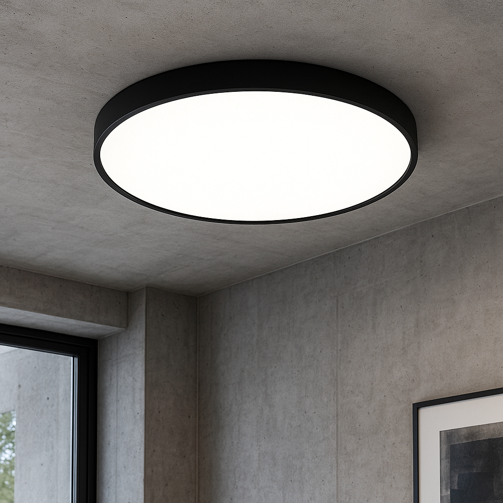 Ultra-Thin Ceiling Lamp | Minimalist Design with Adjustable LED Lighting 4