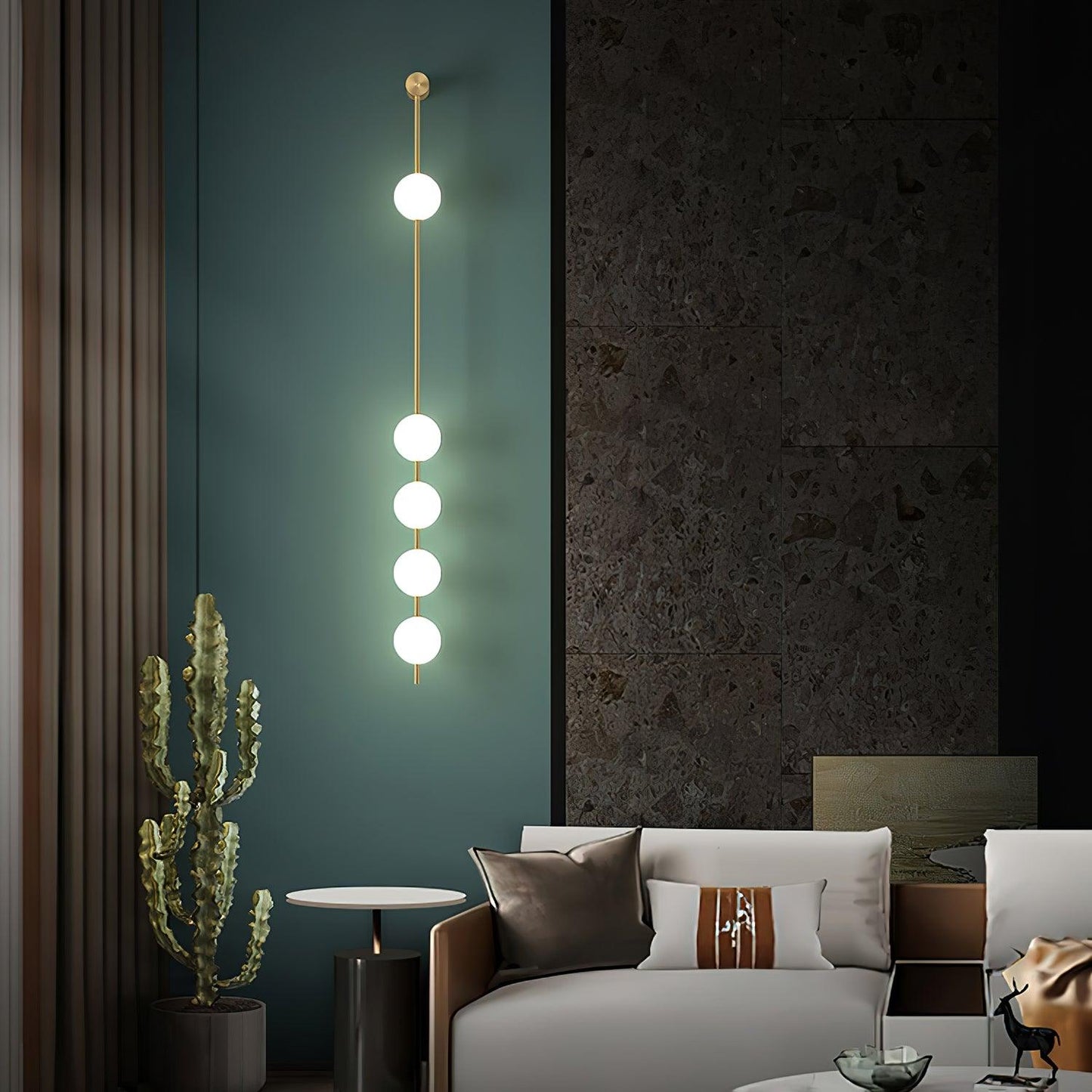 Wall Sconce Lighting | Adjustable Brass Wall Lamp for Elegant Illumination 4