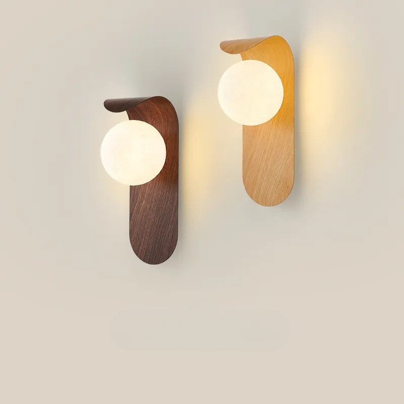 Wall Lamp | Chic Walnut Design with Energy Efficient LED 5