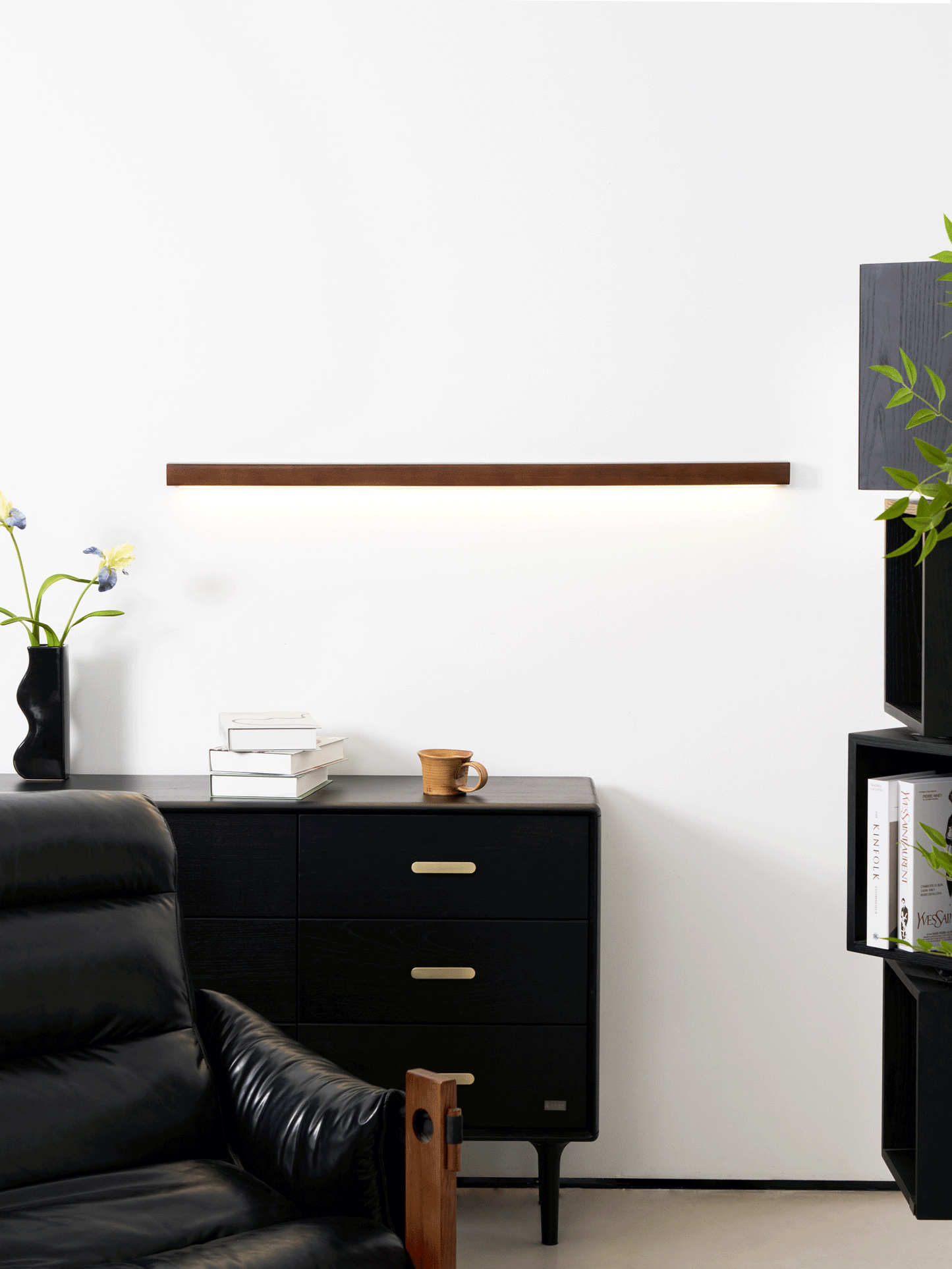 Wall Light Sconce | Dimmable LED Pine Wood Design for Hallways 8