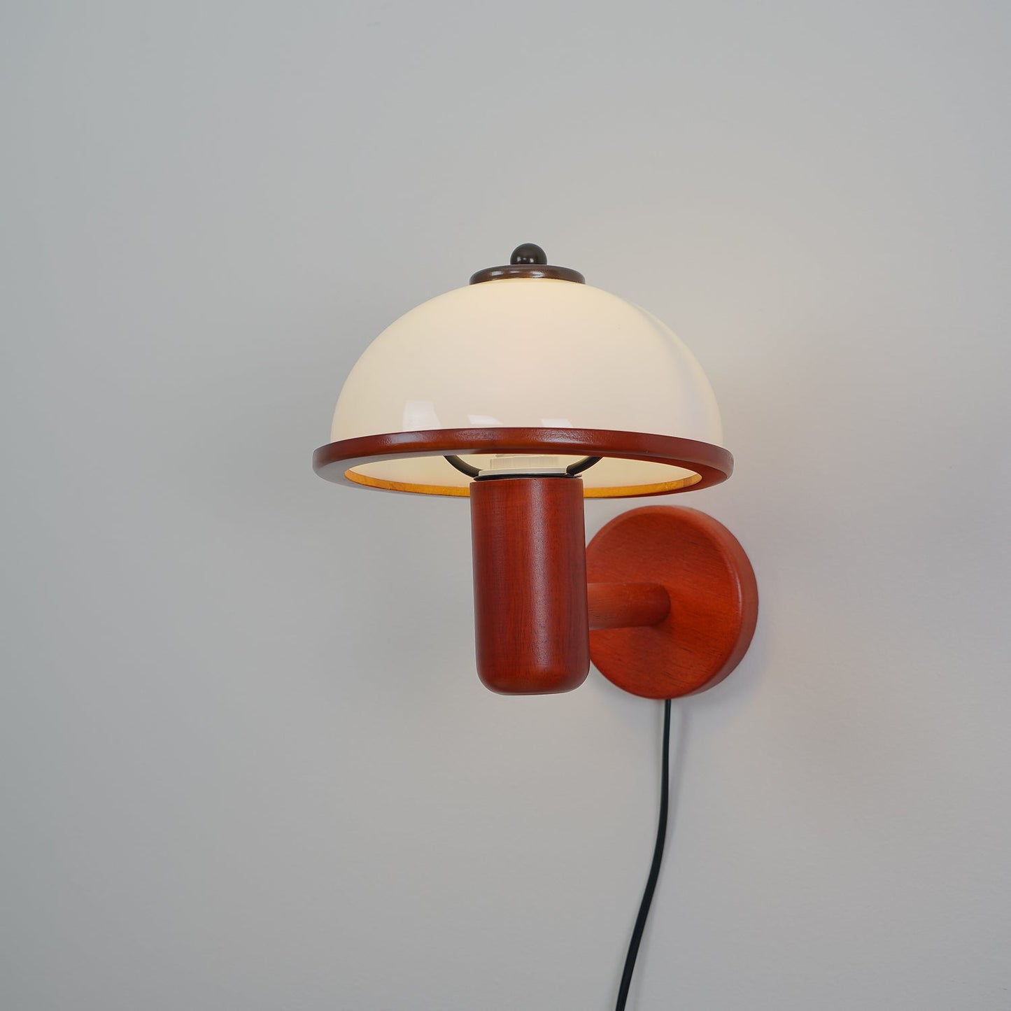 Wall Sconce Lighting | Elegant Oak Wood Finish with Soft Glow 4
