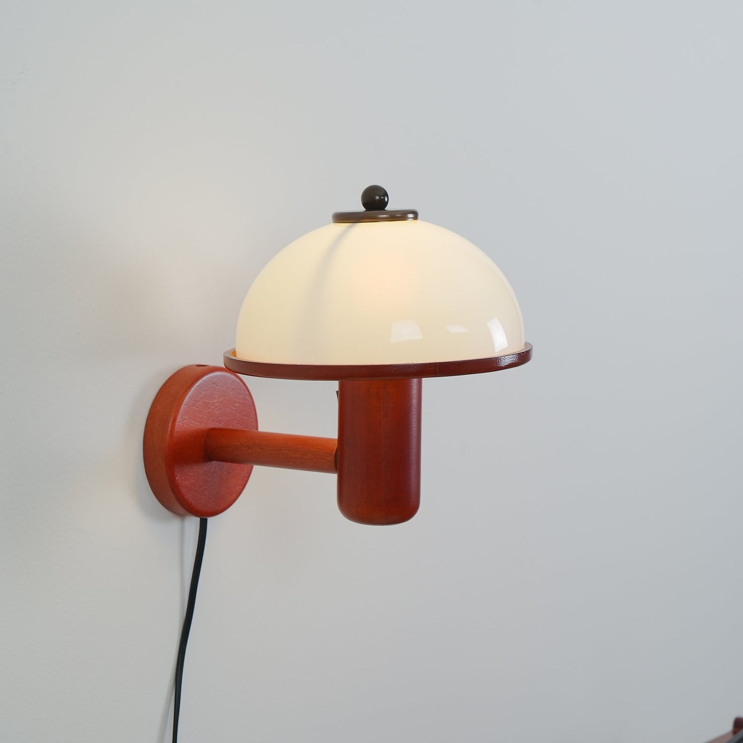 Wall Sconce Lighting | Elegant Oak Wood Finish with Soft Glow 7