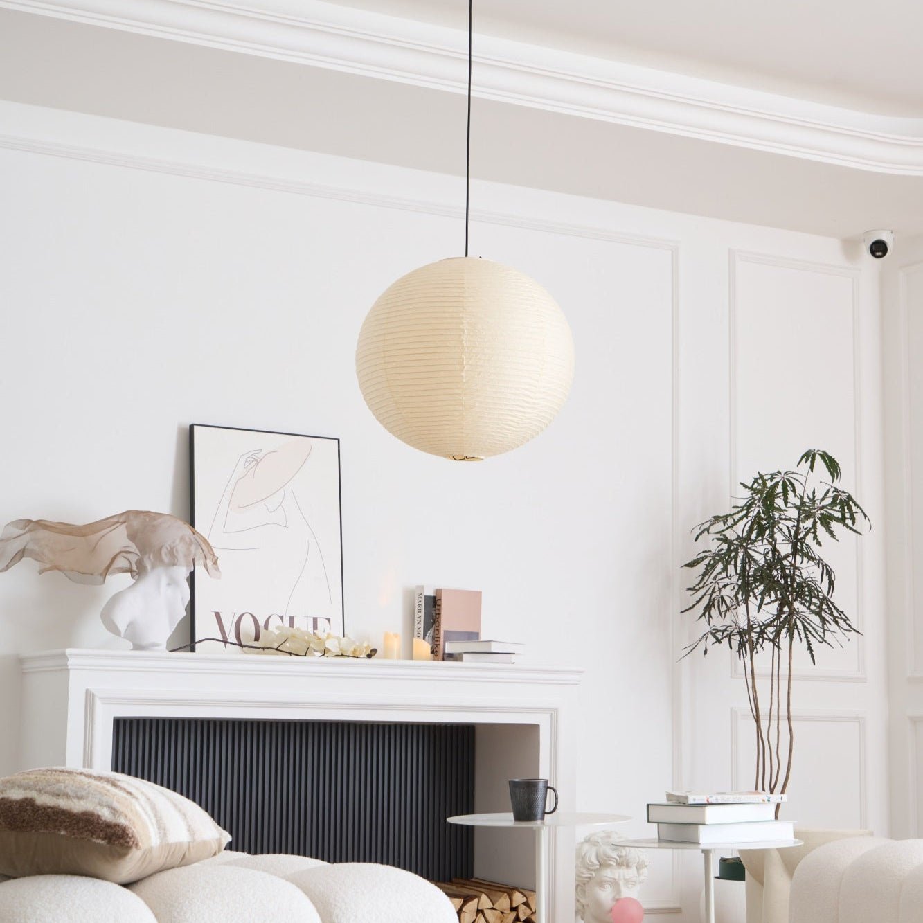 Washi Paper Pendant Lamp | Handcrafted Japanese Pendant Lighting for Elegant Spaces 8