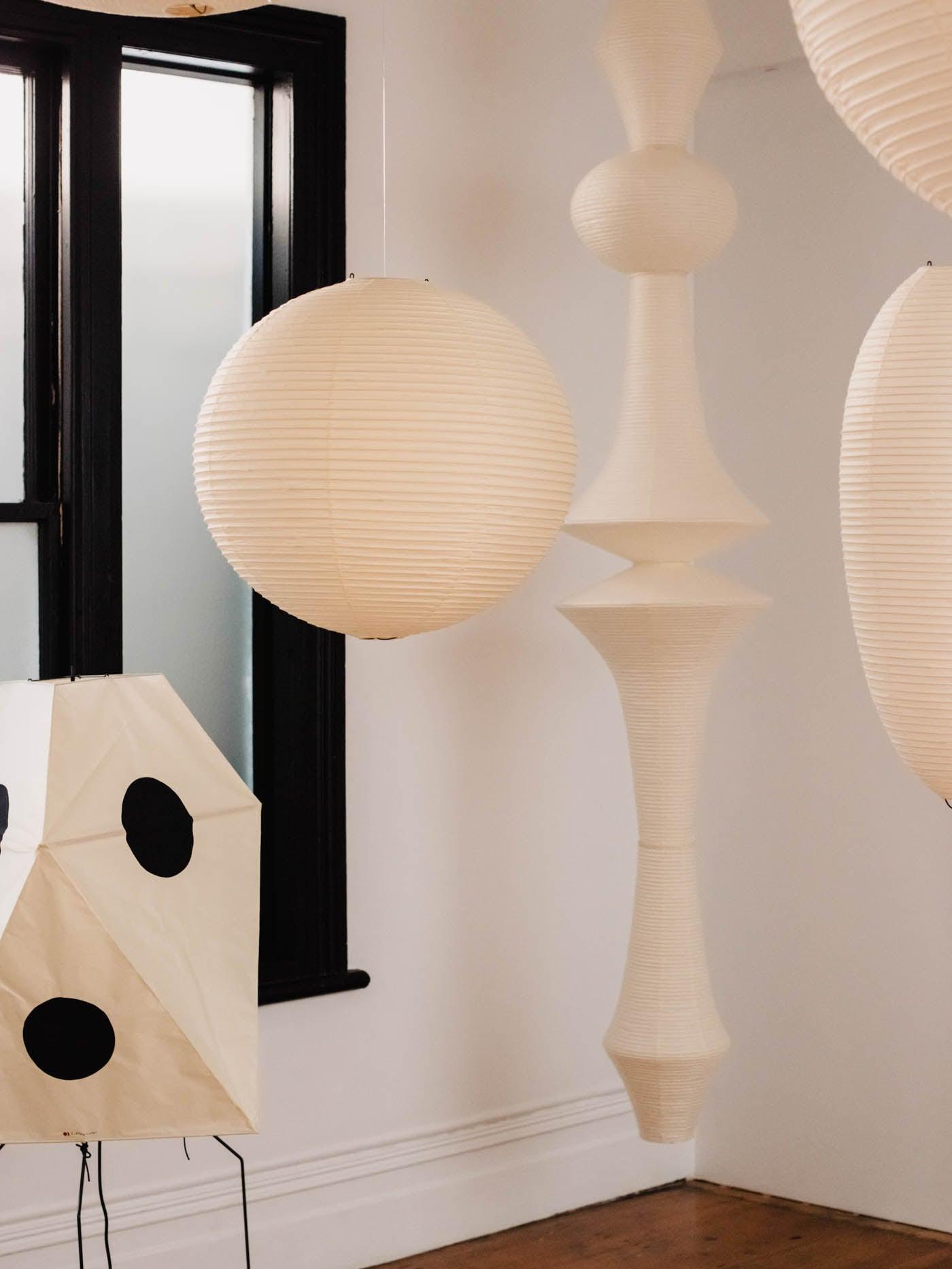 Washi Paper Pendant Light | Handcrafted Mulberry Shade for Kitchen Pendant Lighting 5