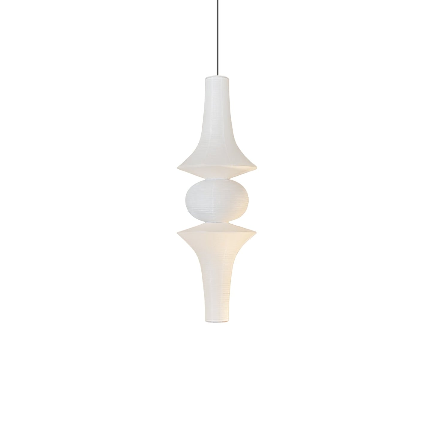 Washi Paper Pendant Light | Handcrafted Mulberry Shade for Kitchen Pendant Lighting 10