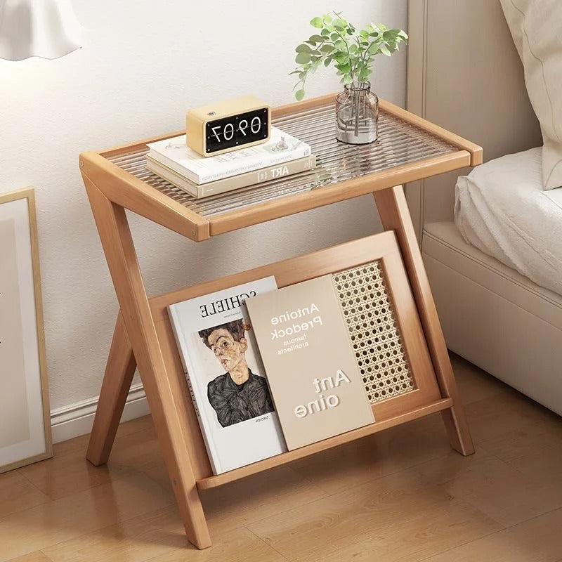 Bamboo Coffee Table | Eco-Friendly Design with Rattan Accents 6
