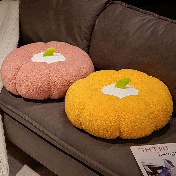 Large Pumpkin Cushion | Soft Plush Decor for Halloween and Fall 3