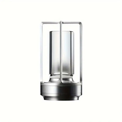 Rechargeable Industrial Table Lamp | Portable Dimmable Lighting 7