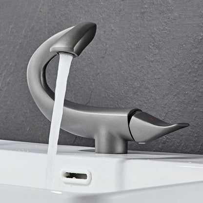 Bathroom Faucet | Elegant Swan-Inspired Design with Durable Brass Construction 2
