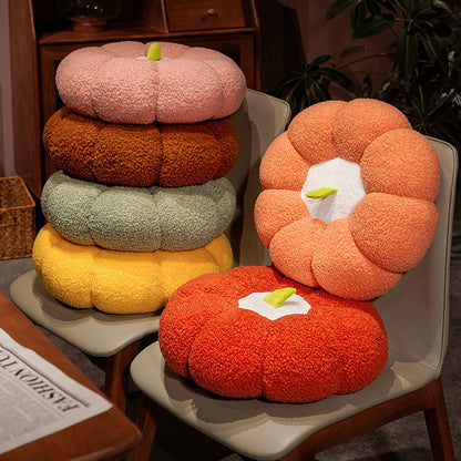 Large Pumpkin Cushion | Soft Plush Decor for Halloween and Fall 1