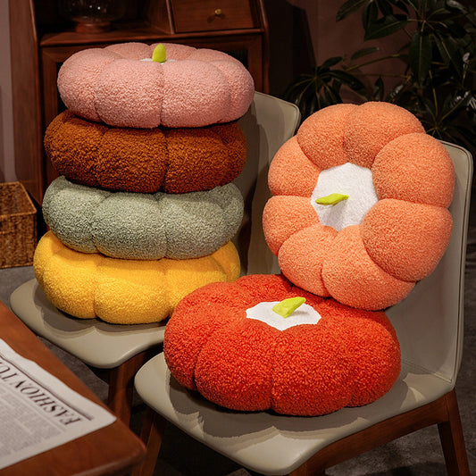 Large Pumpkin Cushion | Soft Plush Decor for Halloween and Fall 1