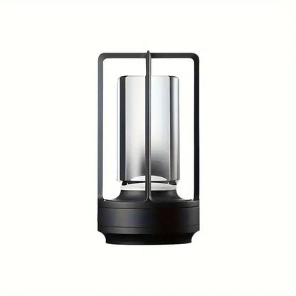 Rechargeable Industrial Table Lamp | Portable Dimmable Lighting 9