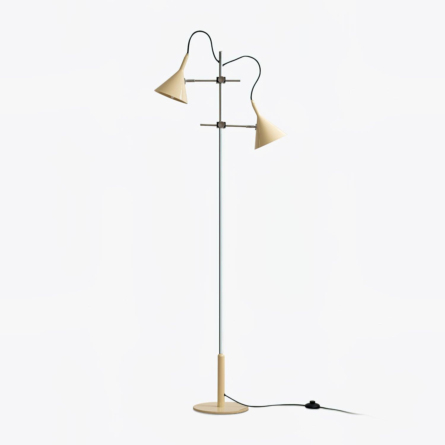 Adjustable Metal Floor Lamp | Elegant Design with Warm Light 1
