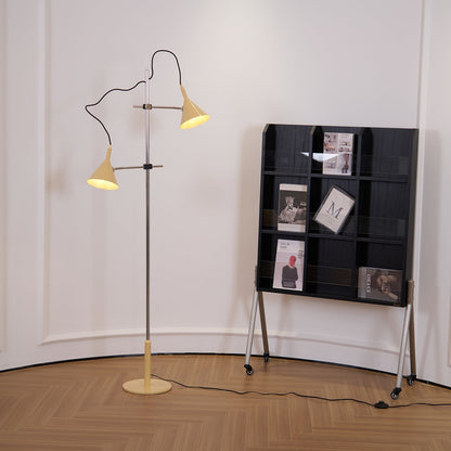 Adjustable Metal Floor Lamp | Elegant Design with Warm Light 3