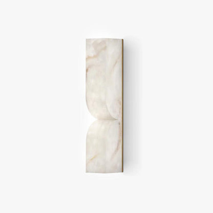 Alabaster Wall Sconce | Elegant LED Lighting with Intricate Design 1