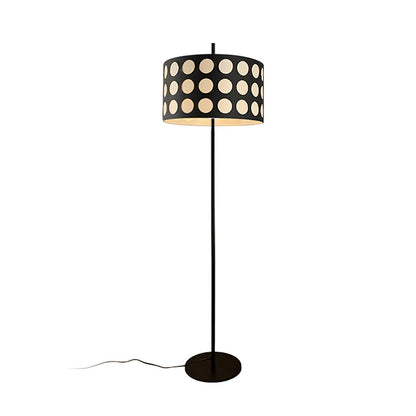 Arc Floor Lamp | Elegant Metal Design with Playful Fabric Shade 0