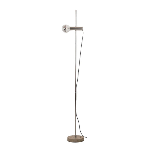 Arc Floor Lamp | Unique Marble Base and Elegant Curved Steel Design 0