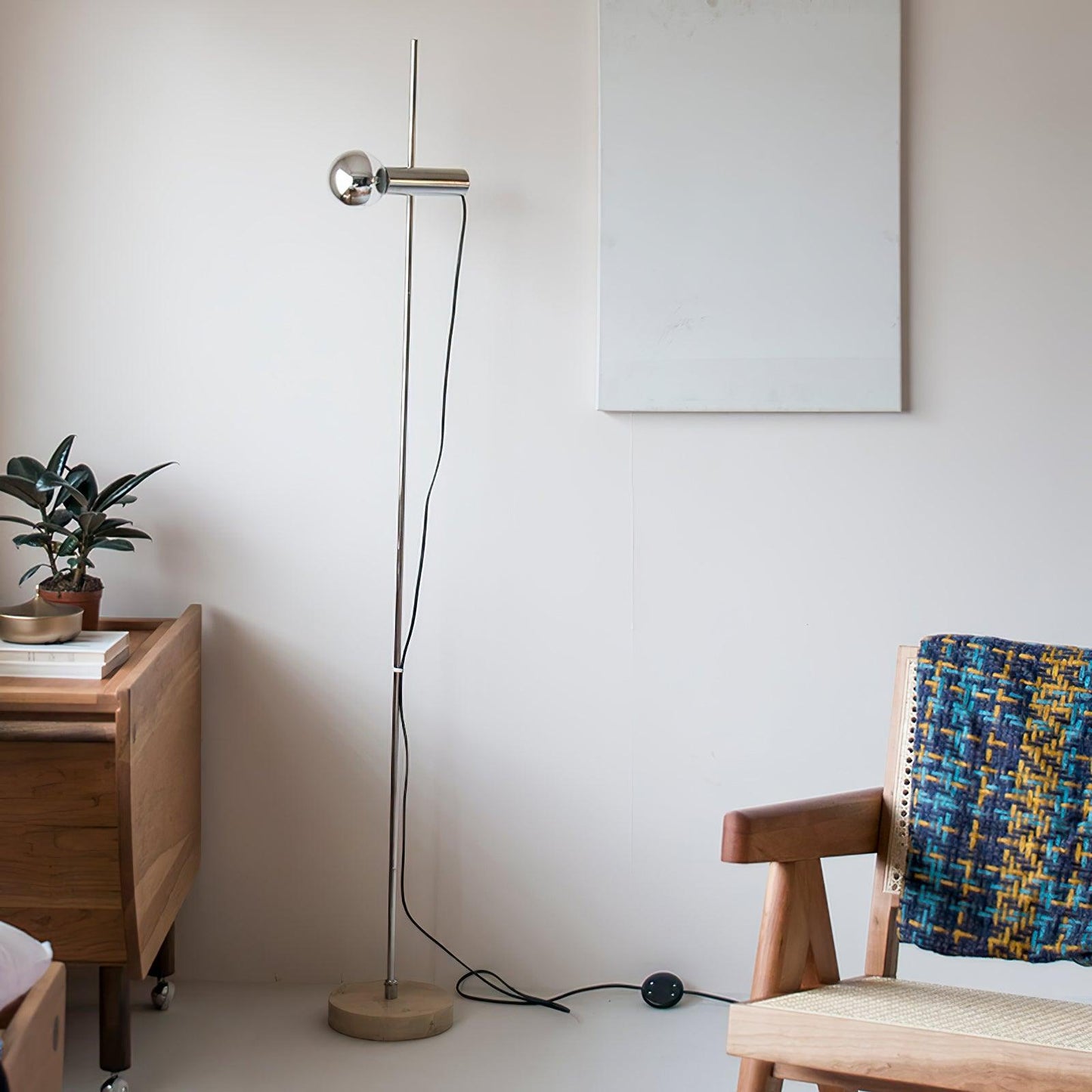 Arc Floor Lamp | Unique Marble Base and Elegant Curved Steel Design 7