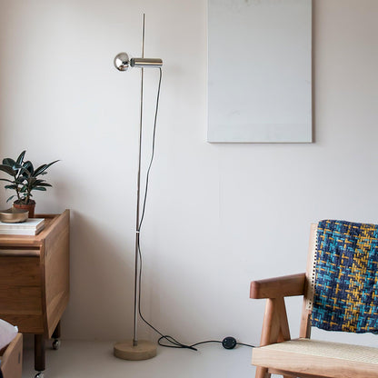 Arc Floor Lamp | Unique Marble Base and Elegant Curved Steel Design 7