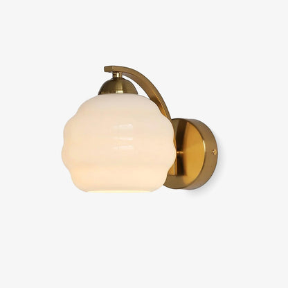 Art Deco Wall Sconce | Elegant Vintage Design with Warm Glass Shades 2