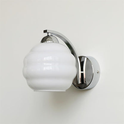 Art Deco Wall Sconce | Elegant Vintage Design with Warm Glass Shades 12