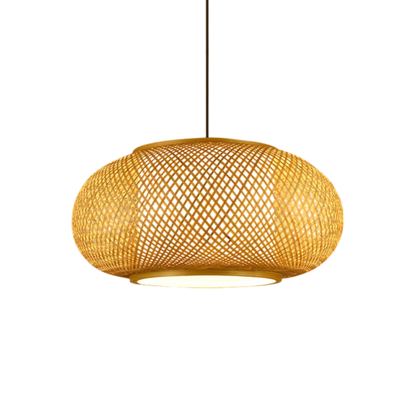 Bamboo Pendant Lamp | Handmade Design for Cozy Atmosphere 0