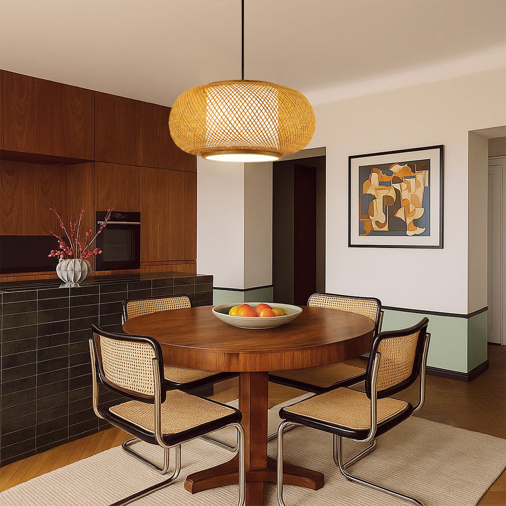 Bamboo Pendant Lamp | Handmade Design for Cozy Atmosphere 2