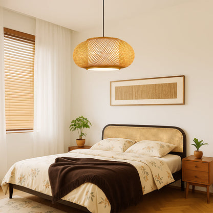 Bamboo Pendant Lamp | Handmade Design for Cozy Atmosphere 4