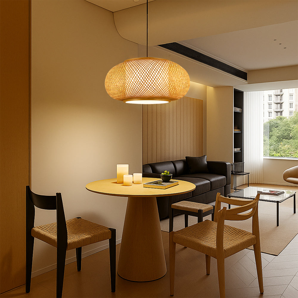 Bamboo Pendant Lamp | Handmade Design for Cozy Atmosphere 6