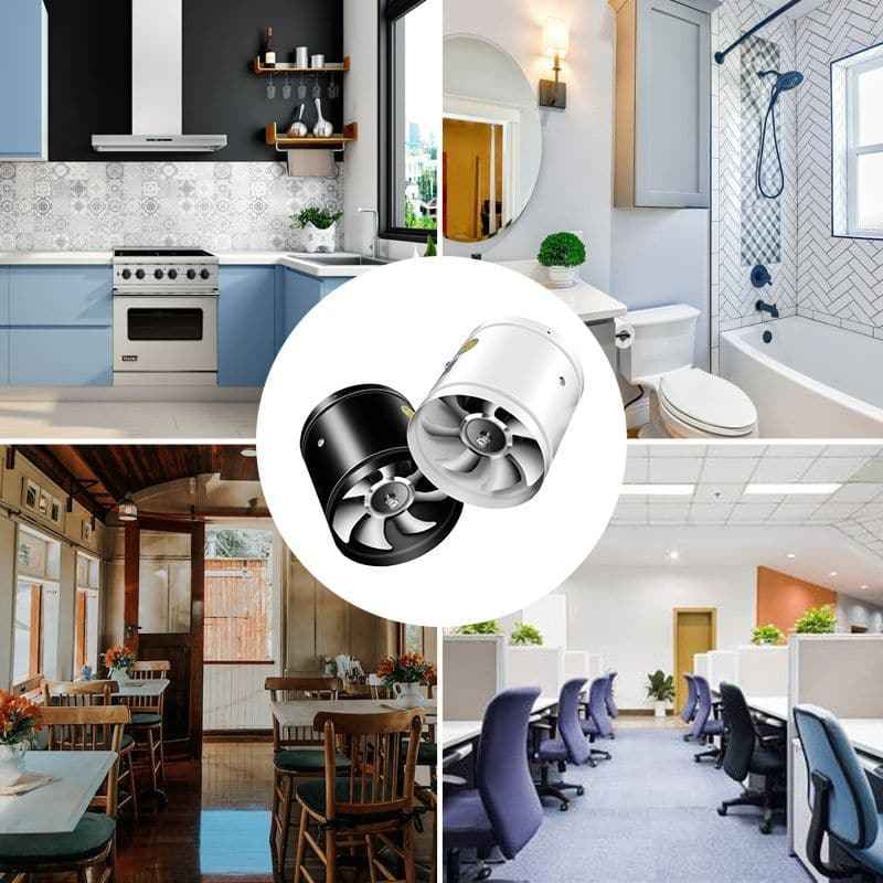 Bathroom Exhaust Fan | Silent Operation with Powerful Ventilation 5