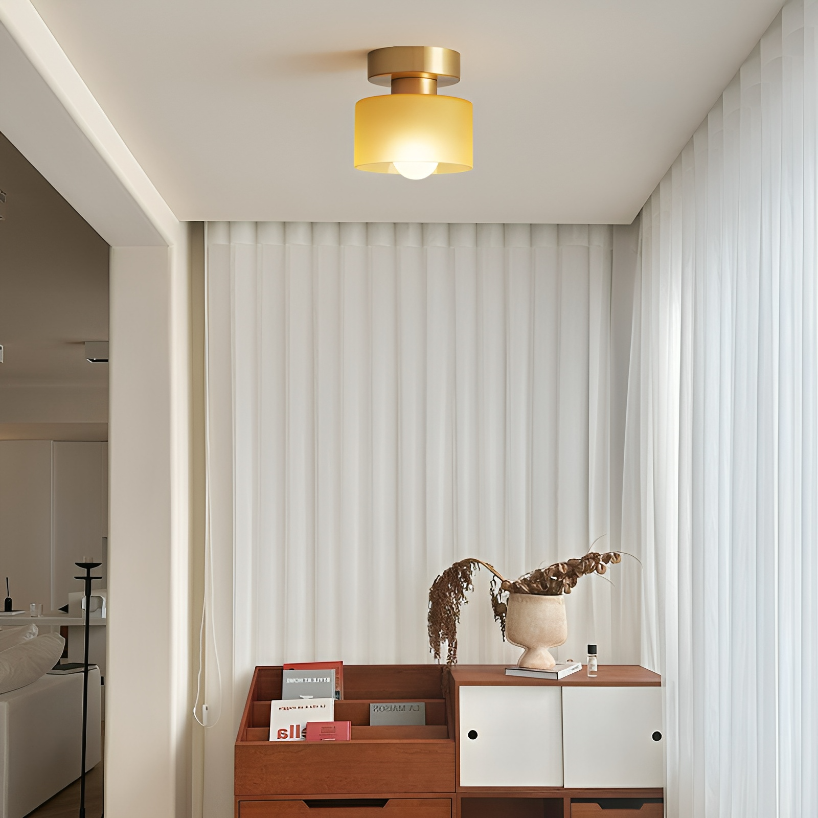 Bauhaus Ceiling Spotlight | Compact Design with Warm LED Lighting 2