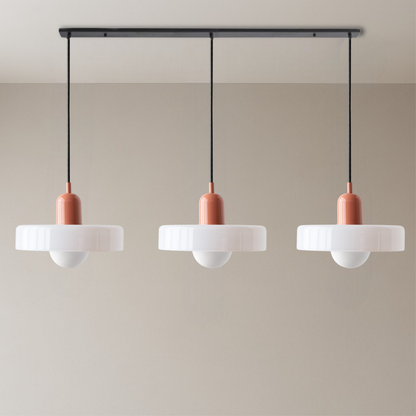 Bauhaus Pendant Lamp | 3-Head Colored Glass Design for Modern Pendant Lighting 17