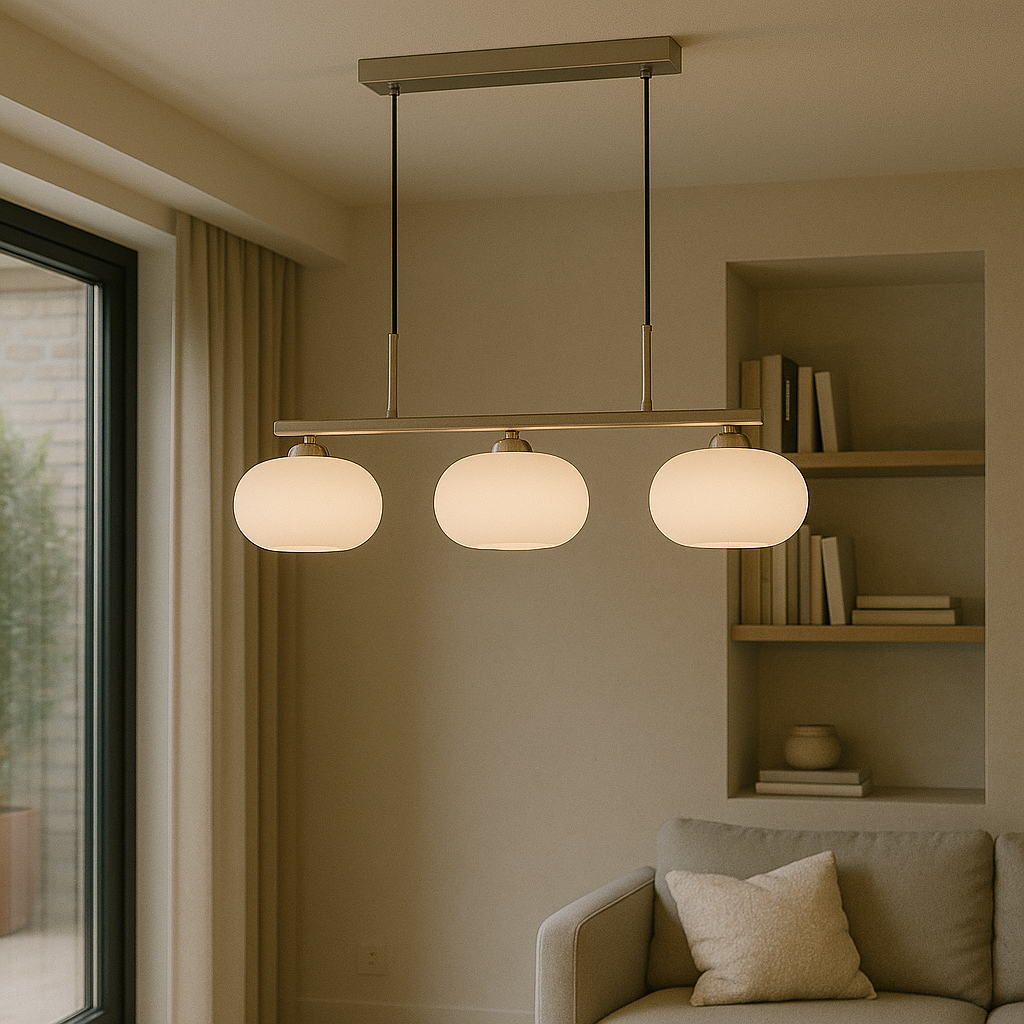 Bauhaus Pendant Lamp | Triple-Head Design for Modern Spaces 2