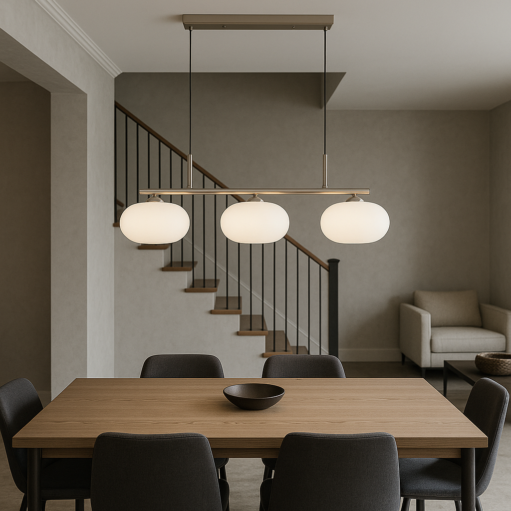Bauhaus Pendant Lamp | Triple-Head Design for Modern Spaces 3