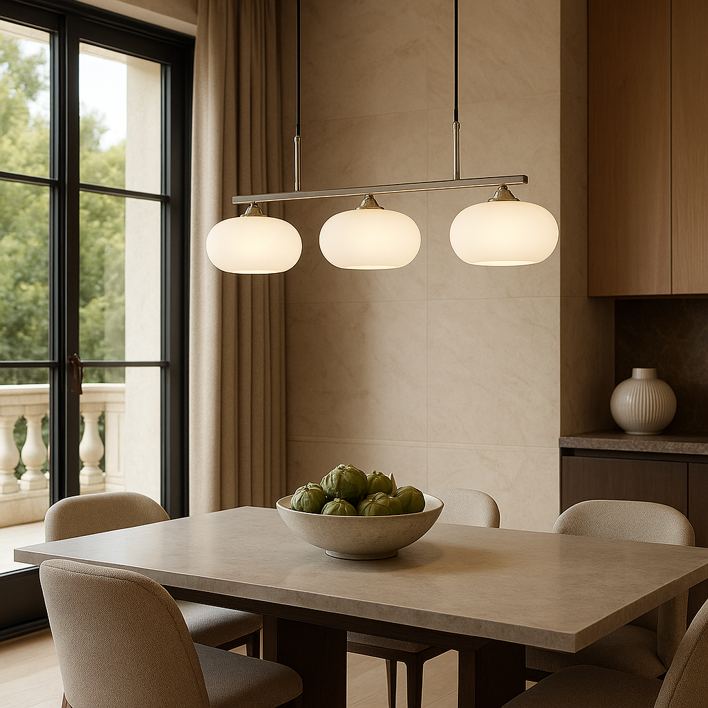 Bauhaus Pendant Lamp | Triple-Head Design for Modern Spaces 4