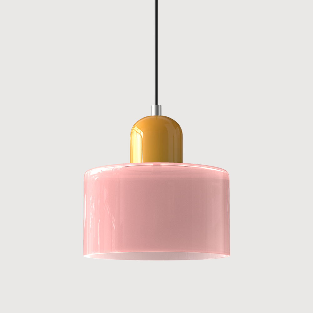 Bauhaus Pendant Light | Geometric Glass Design for Kitchen Island Lighting 32
