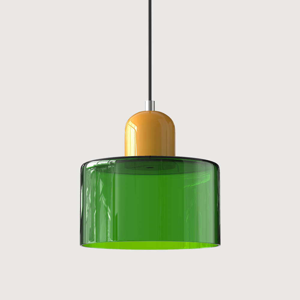 Bauhaus Pendant Light | Geometric Glass Design for Kitchen Island Lighting 34
