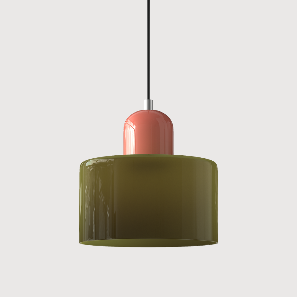 Bauhaus Pendant Light | Geometric Glass Design for Kitchen Island Lighting 9