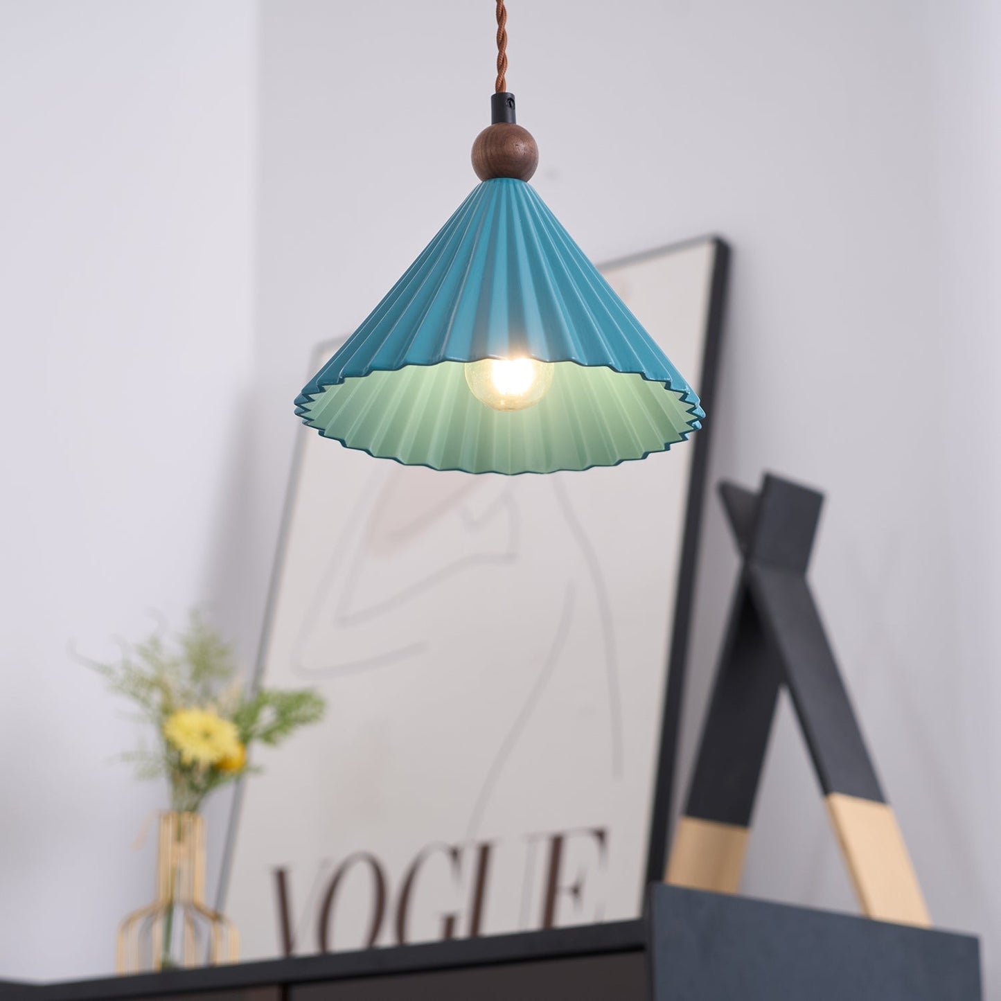 Black Pendant Light | Elegant Dimmable Design for Kitchen and Living Spaces 4