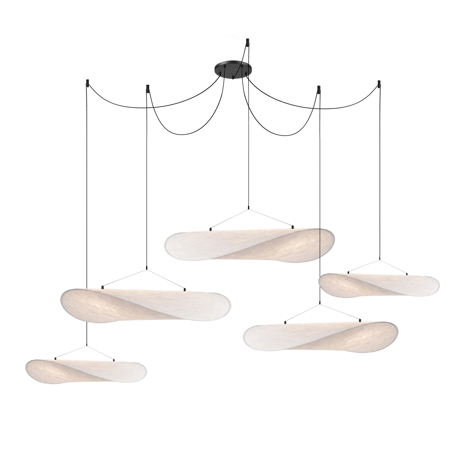 Pendant Light | Modern LED Fixture with Recyclable Tyvek Shade 11