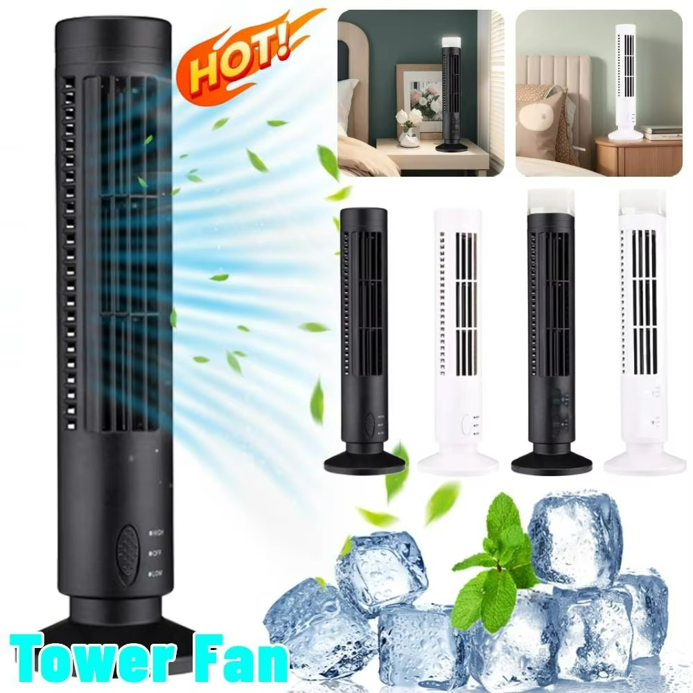 Bladeless Desktop Fan | Compact USB Desk Fan with Two Speed Settings 6